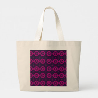 Bolsa de mano minimalista con patrón de círculos m