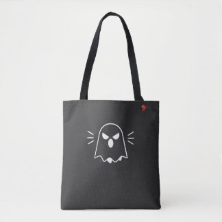 Bolsa de mano minimalista de fantasma