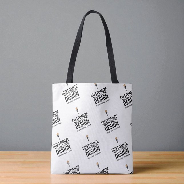 Bolsa de mano minimalista personalizada con la mar (Subido por el creador)