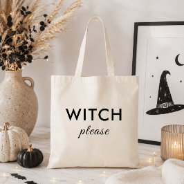 Bolsa de mano moderna de Halloween 'Bruja por favo