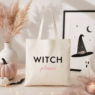 Bolsa de mano moderna de Halloween 'Bruja por favo