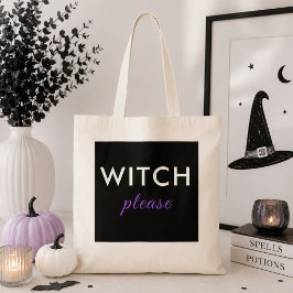 Bolsa de mano moderna de Halloween 'Bruja por favo