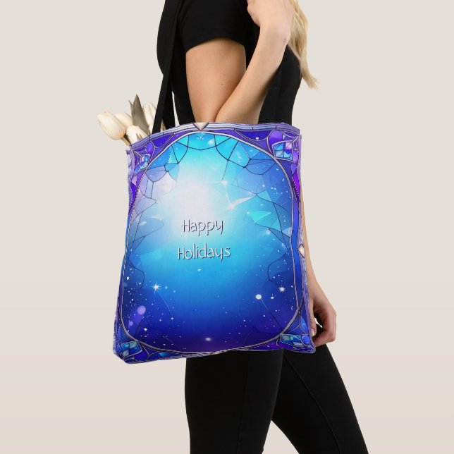 Bolsa de mano moderna de vidrio tintado para las f (Detalle)