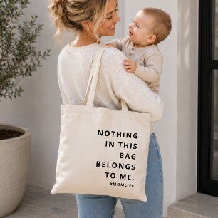 Bolsa de mano Mom Life Regalo de cita divertida