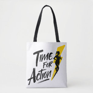 Bolsa de mano motivacional 'Time for Action' Fit