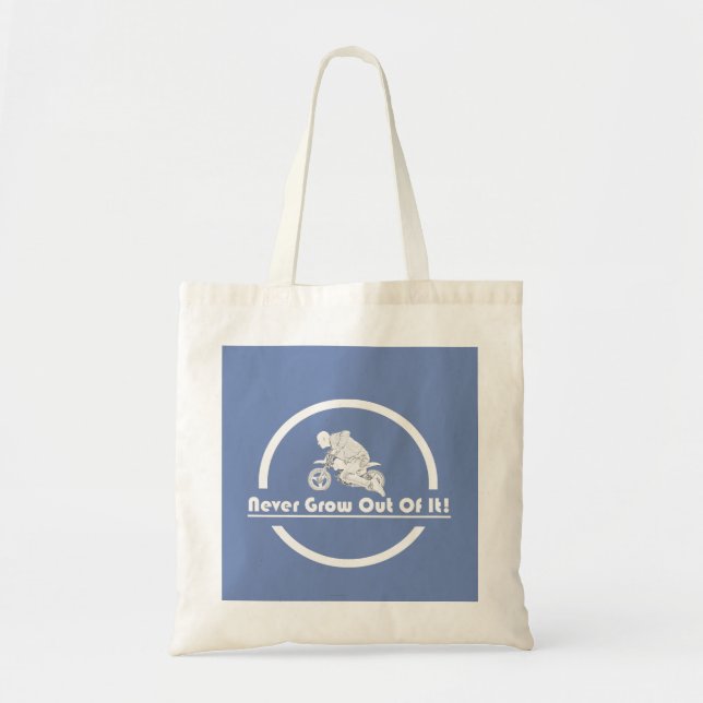 Bolsa de mano Never Grow Out of It (Frente)