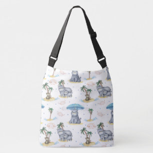 Bolsa de mano para bebé de toda la taza “Hipopótam