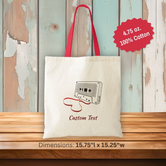Bolsa de mano para casete de audio (Subido por el creador)