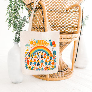 Bolsa de mano para celebración de niños de la Unid