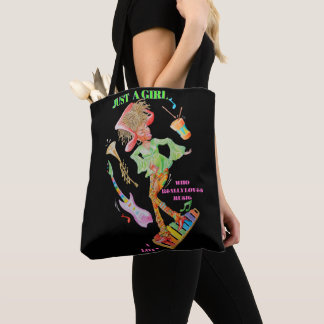 Bolsa de mano para chicas que realmente aman la mú