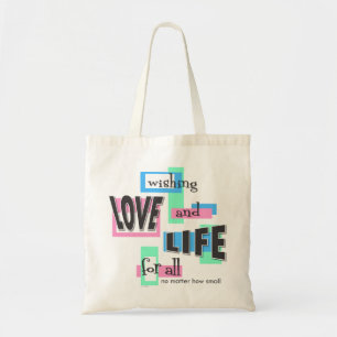 Bolsa de mano para compartir tus creencias provida