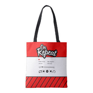 Bolsa de mano para compras de la canción favorita