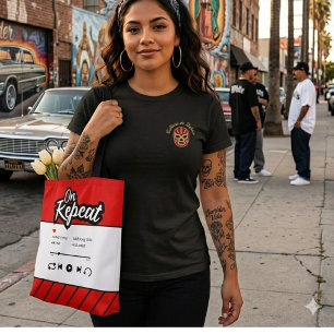 Bolsa de mano para compras de la canción favorita 