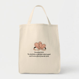 Bolsa de mano para cortejo nupcial Proverbios 18:2
