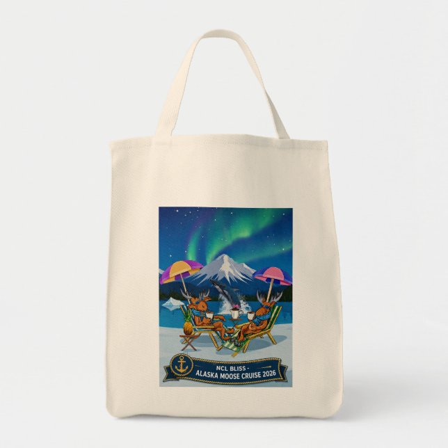 Bolsa de mano para crucero de alces (Frente)
