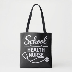 Bolsa de mano para enfermera de salud escolar con 