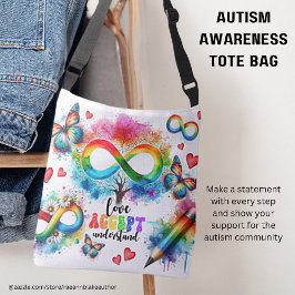 Bolsa de mano para la Conciencia del Autismo