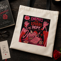 Bolsa de mano para lectores de romance Enemigos a