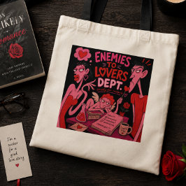 Bolsa de mano para lectores de romance Enemigos a