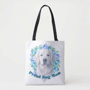 Bolsa de mano para mamá orgullosa de su perro lind