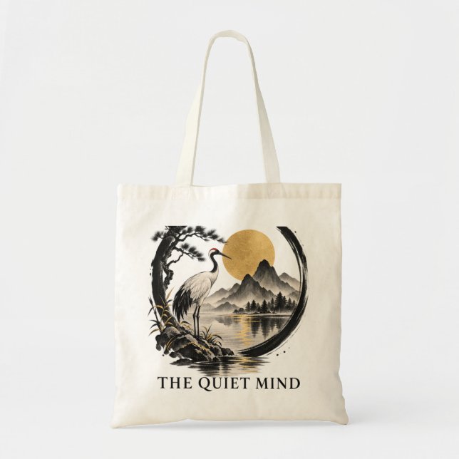 Bolsa de mano para meditación Dhammapada de Mente  (Frente)
