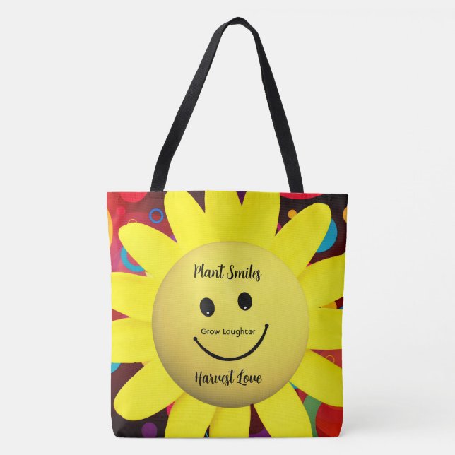 Bolsa de mano para pinta “Harvest Love” con estamp (Anverso)