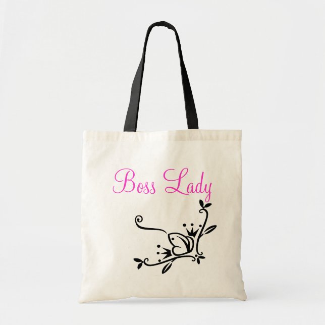Bolsa de mano para presupuesto de Jefa (Frente)