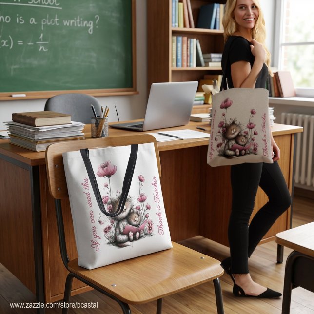 Bolsa de mano para profesora de gatos muy lindos (Subido por el creador)