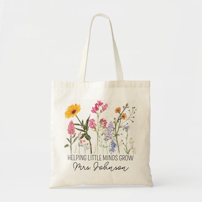 Bolsa de mano para regalo de agradecimiento a maes (Frente)