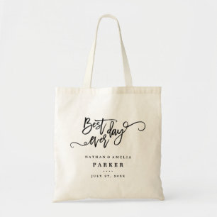 Bolsa de mano para regalo de boda Mejor Día de Tod