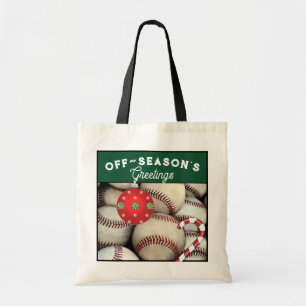 Bolsa de mano para regalo de Navidad de béisbol