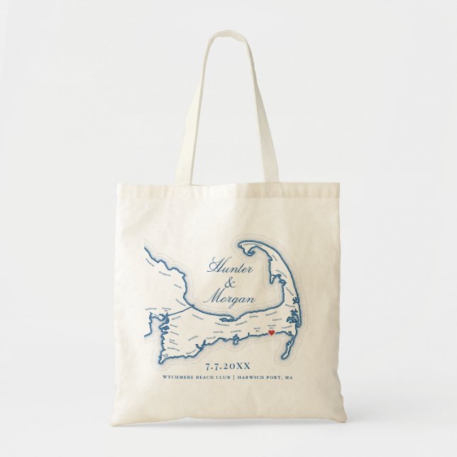 Bolsa de mano para regalos de boda en Wychmere Bea (Frente)