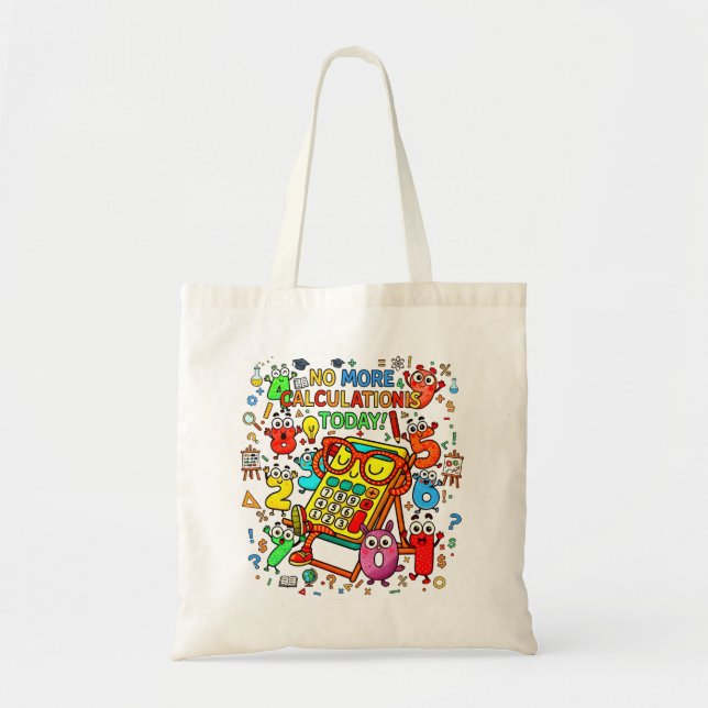 Bolsa de mano para resolver problemas de matemátic (Frente)