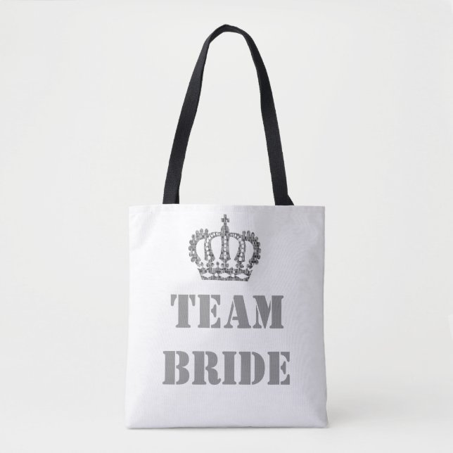 Bolsa de mano para Team bride despedidas de solter (Anverso)