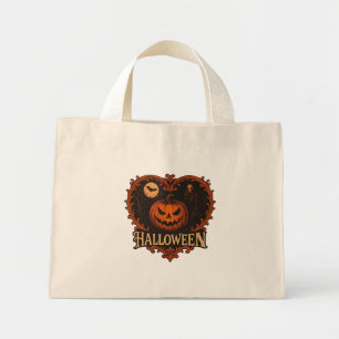 Bolsa de mano pequeña de Halloween espeluznante y