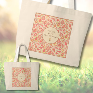 Bolsa de mano personalizable 'Encuentra la alegría