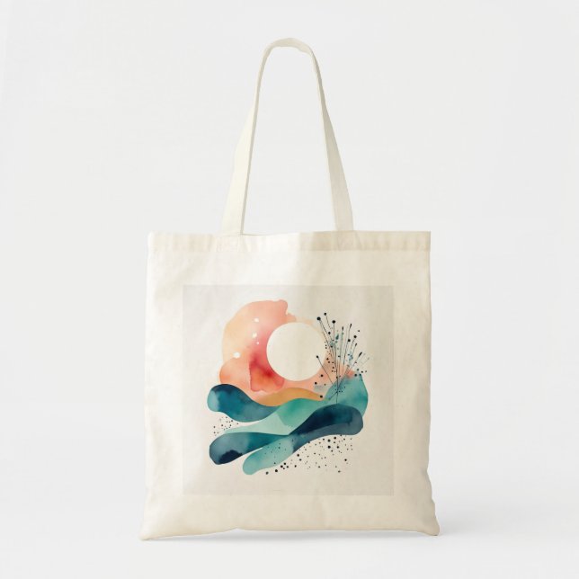 Bolsa de mano personalizada adorable con imagen de (Frente)