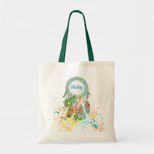 Bolsa de mano personalizada con atrapasueños salpi
