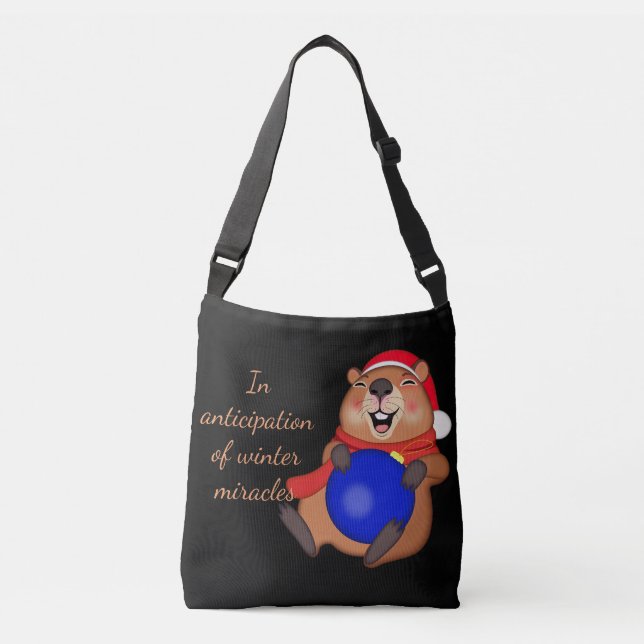 Bolsa de mano personalizada con capibara (Anverso)
