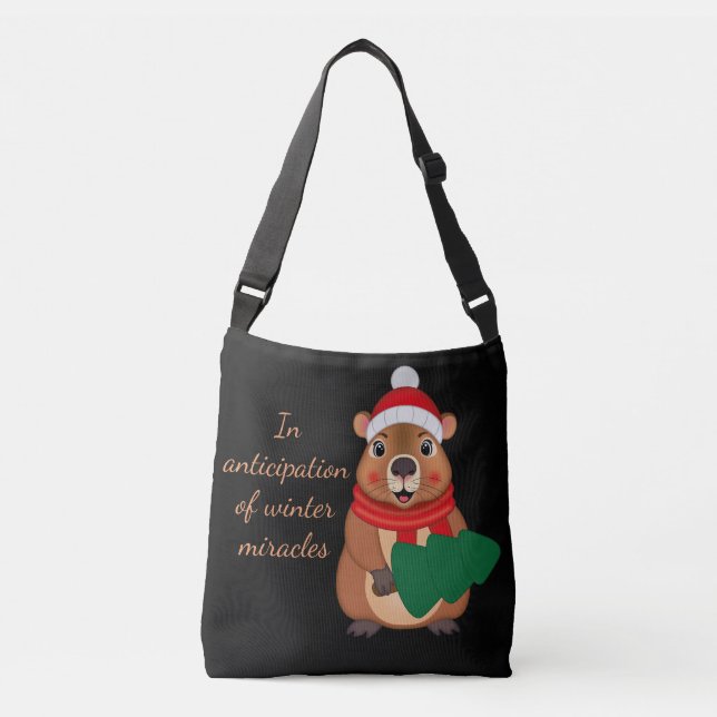 Bolsa de mano personalizada con capibara (Anverso)