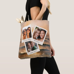 Bolsa de mano personalizada con SEIS FOTOS