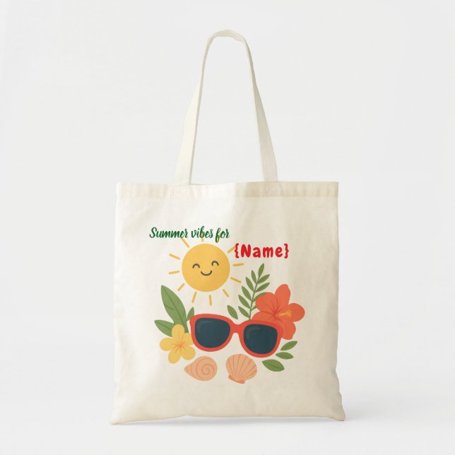 Bolsa de mano Personalizada con Vibraciones Verani (Frente)