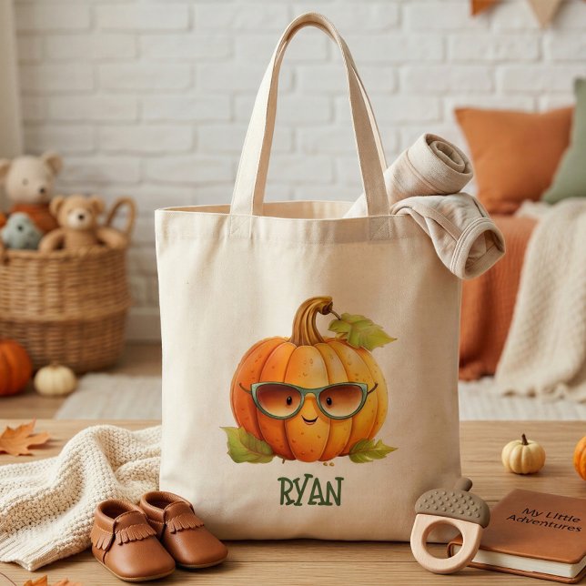 Bolsa de mano personalizada de calabaza adorable d (Subido por el creador)
