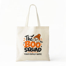Bolsa de mano personalizada de Halloween The Boo S