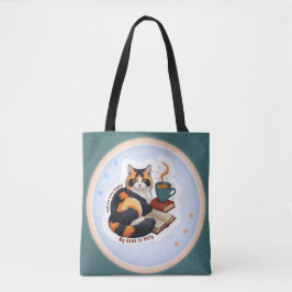 Bolsa de mano personalizada del gato calico mágico