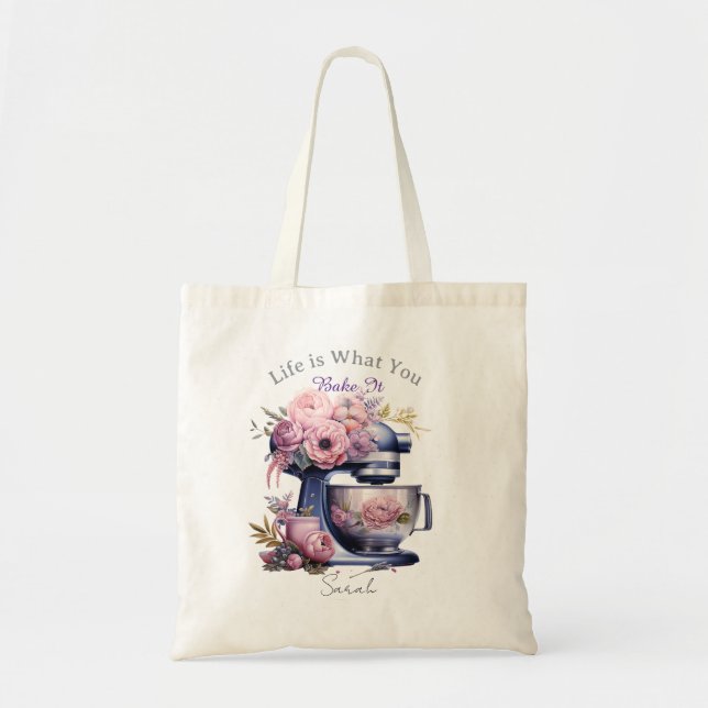 Bolsa de mano Personalizada La vida es lo que tú l (Frente)