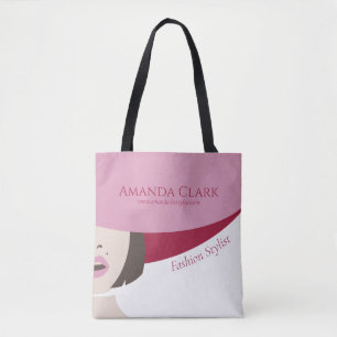 Bolsa de mano personalizada moderna elegante y sen