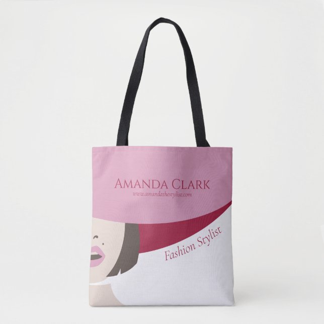 Bolsa de mano personalizada moderna elegante y sen (Anverso)