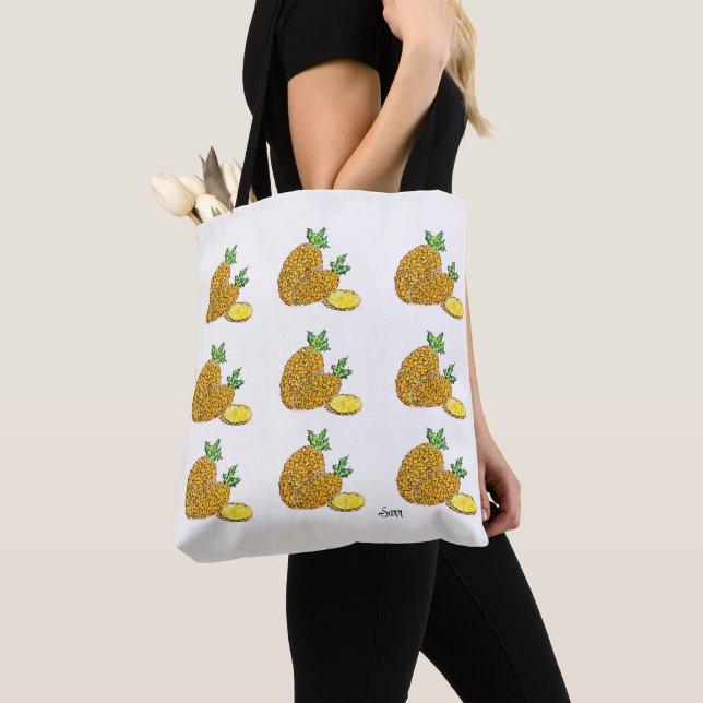 Bolsa de mano : Piñas  (Detalle)