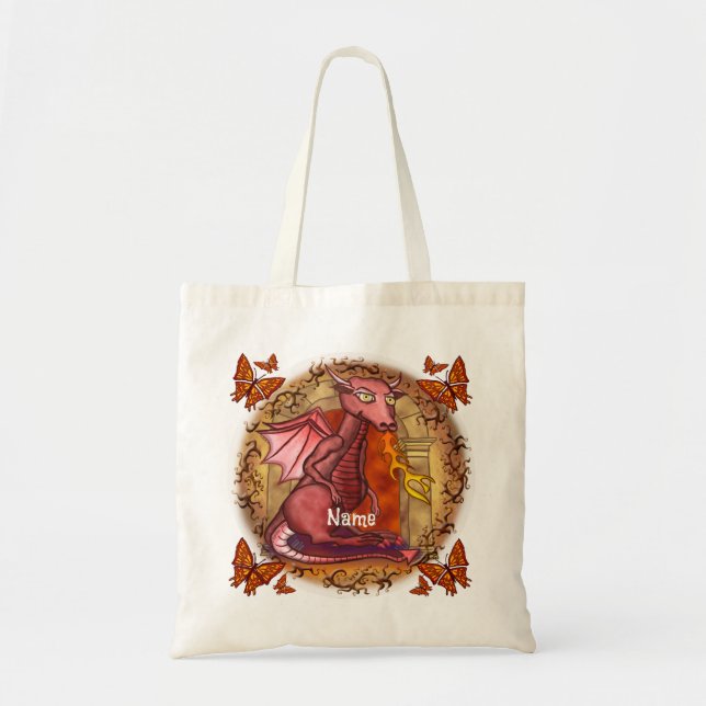 Bolsa de mano Pregúntale al Dragón (Frente)
